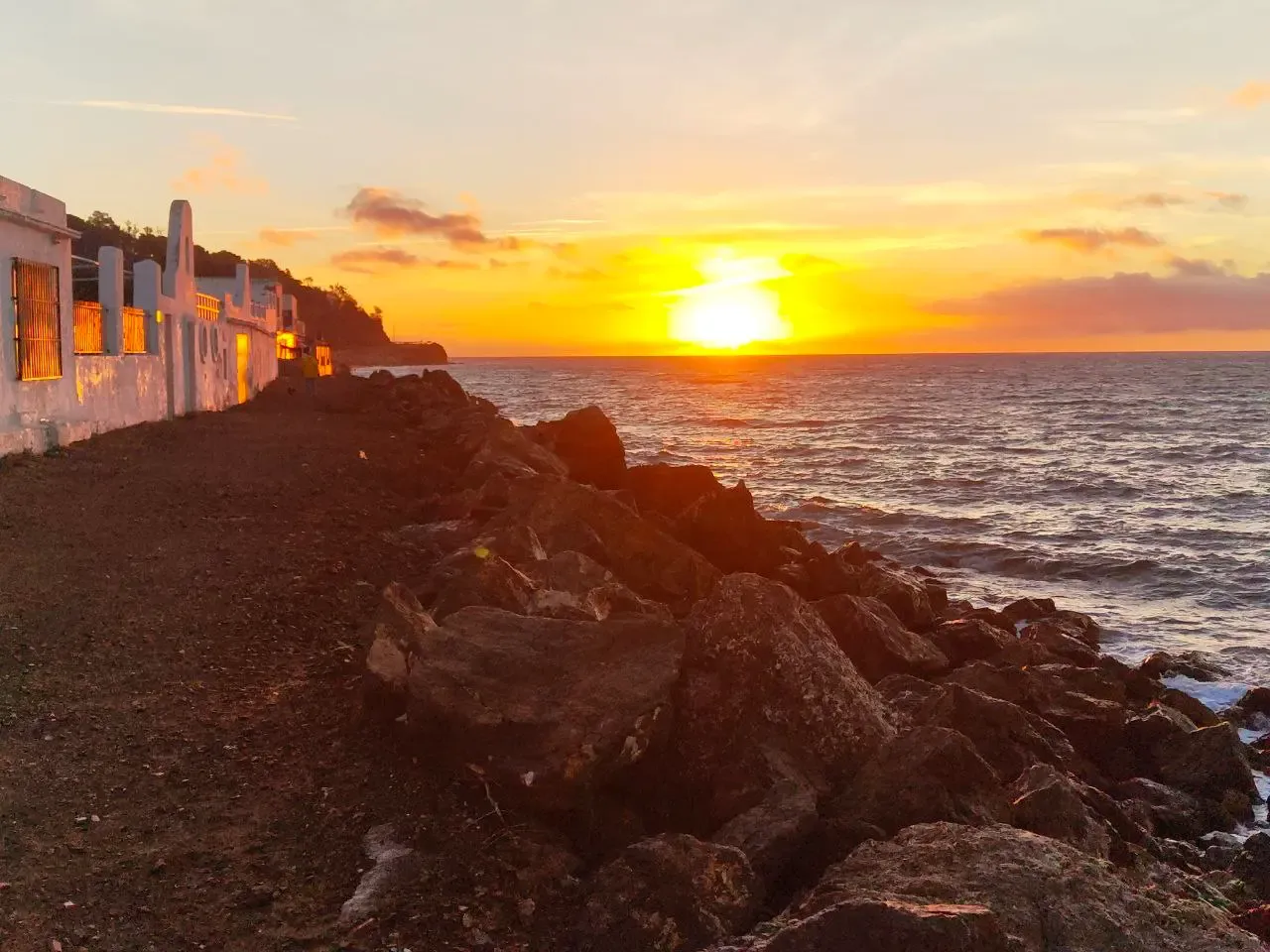 Amanecer en Málaga